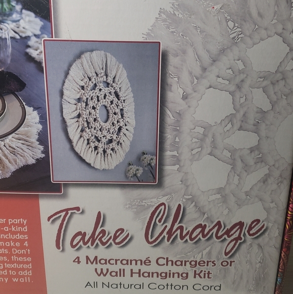 Macrame Designer Craft Kits pepperell Crafts ( Deluxe ) - Picture 3 of 7